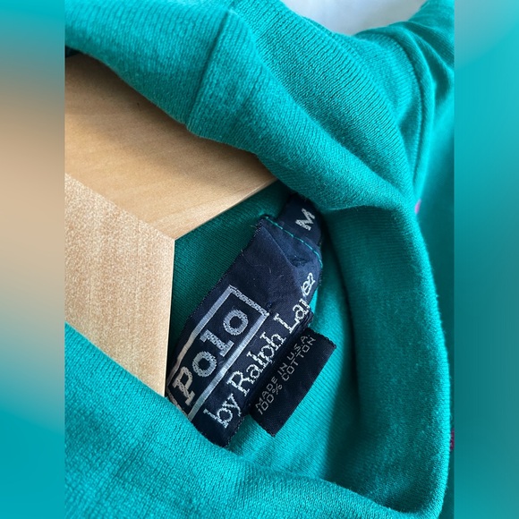 80’s Polo Ralph Lauren striped turtleneck - Picture 7 of 8